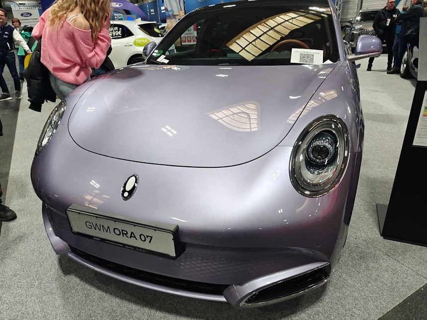 Peter Blei unterwegs auf der Automesse Erfurt