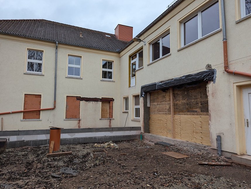 Sanierung der Kita K&auml;the Kollwitz in Sondershausen