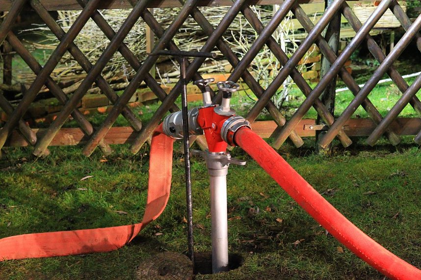 Feuerwehreinsatz in Gro&szlig;furra