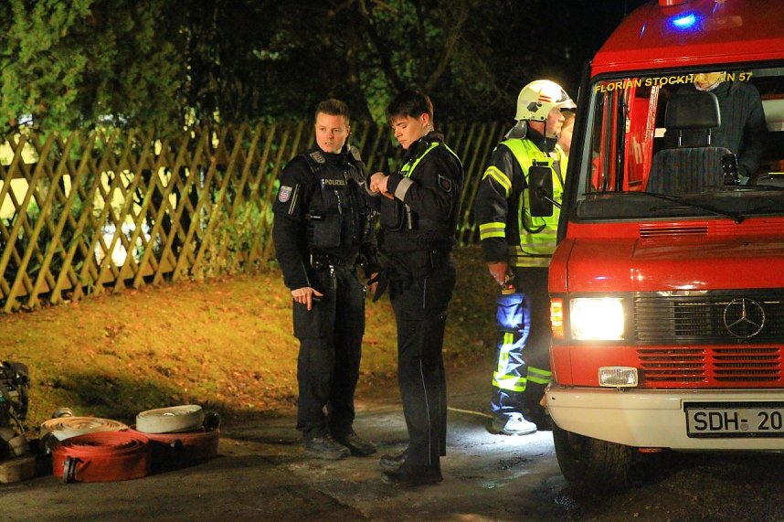 Feuerwehreinsatz in Gro&szlig;furra