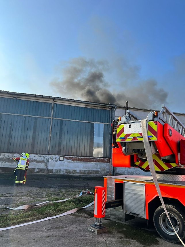 Feuerwehreinsatz in Greu&szlig;en