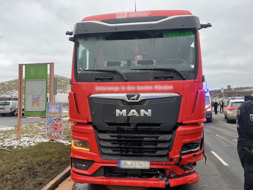 Unfall in Sondershausen