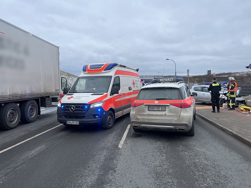 Unfall in Sondershausen