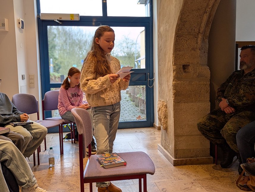 66. Vorlesewettbewerb in der Stadtbibliothek Johann Karl Wezel in Sondershausen