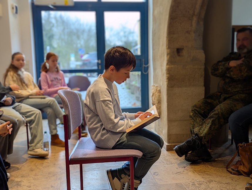 66. Vorlesewettbewerb in der Stadtbibliothek Johann Karl Wezel in Sondershausen