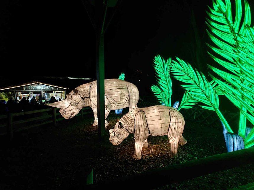 Magische Lichterwelten in Halle