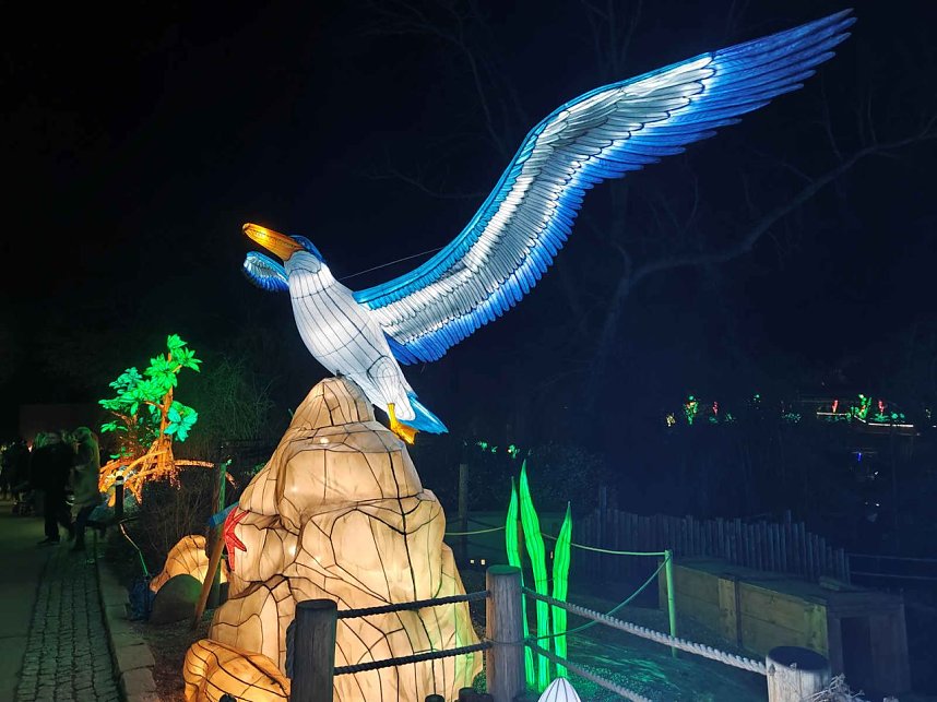 Magische Lichterwelten in Halle