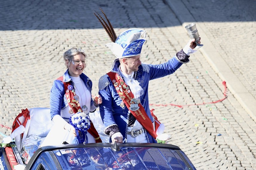 Rosenmontagsumzug 2025 in Sondershausen