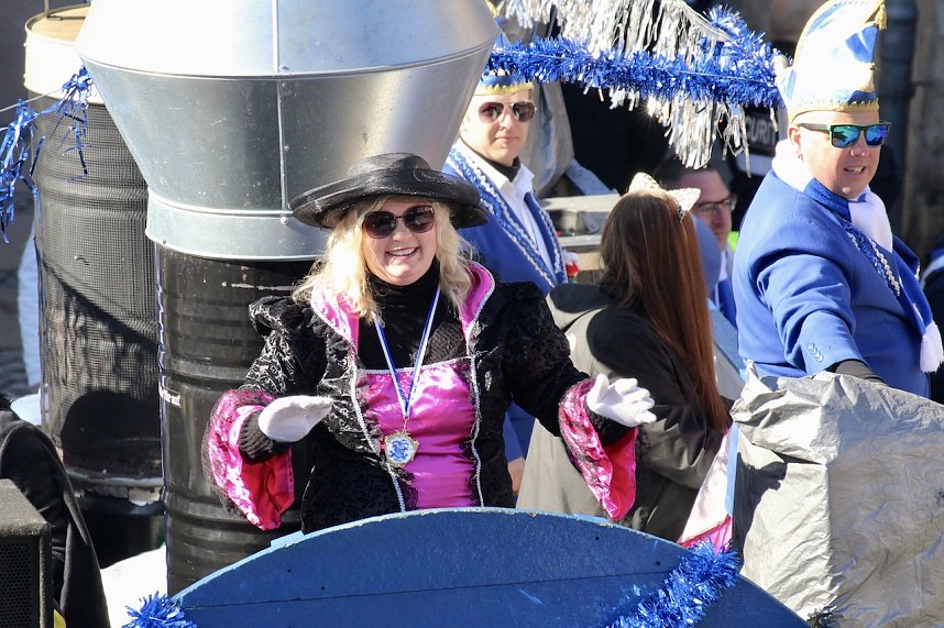 Rosenmontagsumzug 2025 in Sondershausen