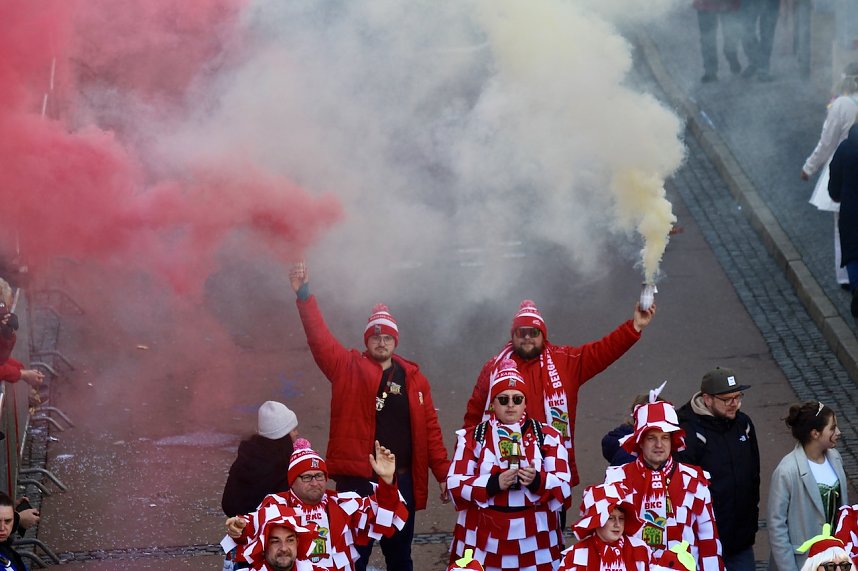 Rosenmontagsumzug 2025 in Sondershausen