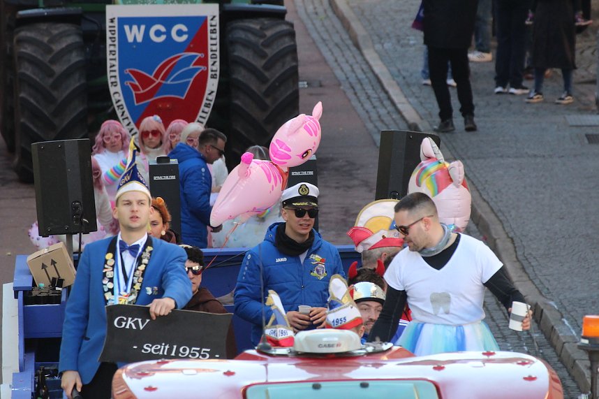 Rosenmontagsumzug 2025 in Sondershausen