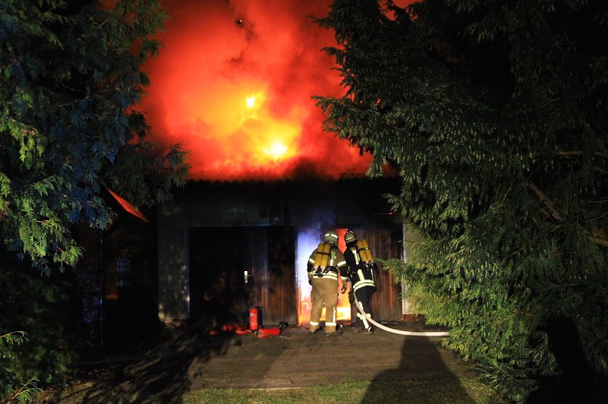 Gro&szlig;brand in Gro&szlig;furra