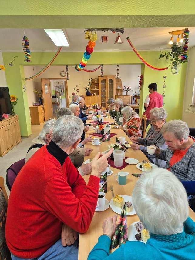 Frauentagsfeier im betreuten Wohnen im Borntal