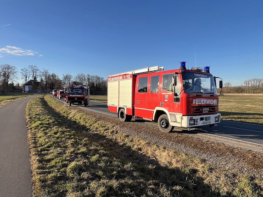 Unfall am Nachmittag bei Kleinfurra