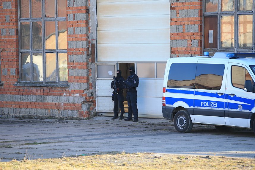 LKA sucht nach Waffen im Kyffh&auml;userkreis 