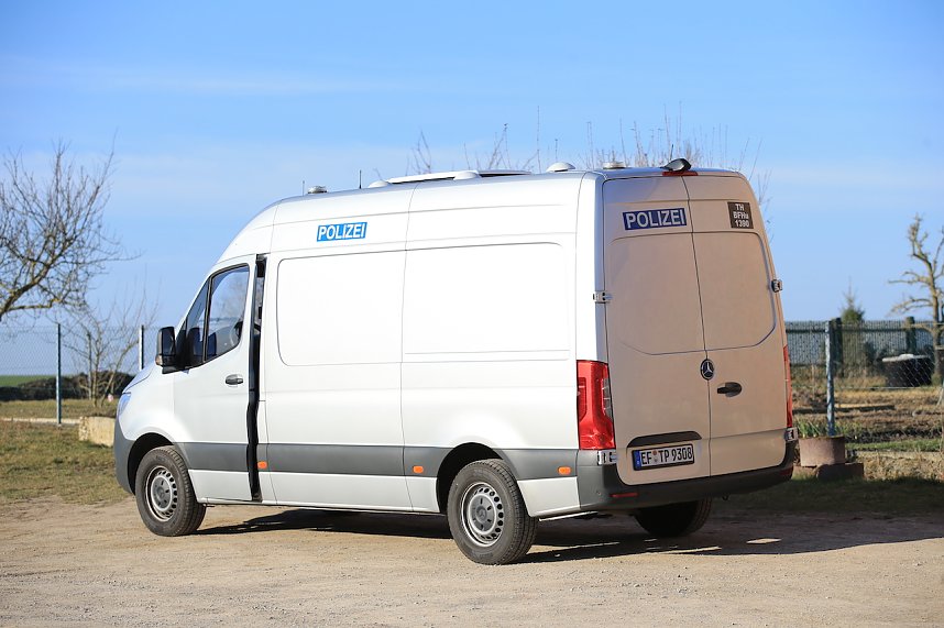 LKA sucht nach Waffen im Kyffh&auml;userkreis 