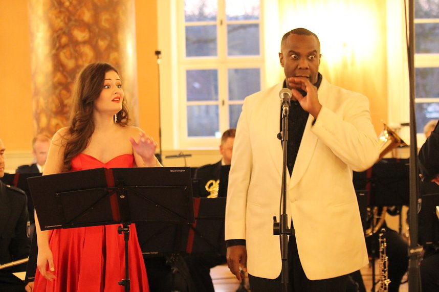 Konzert des Th&uuml;ringer Polizeiorchesters im Achteckhaus in Sondershausen