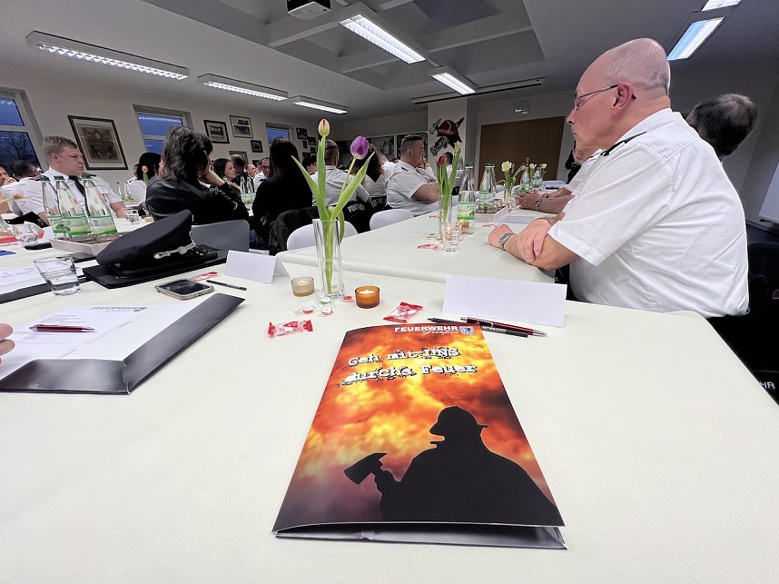 Jahreshauptversammlung bei der Feuerwehr Greu&szlig;en