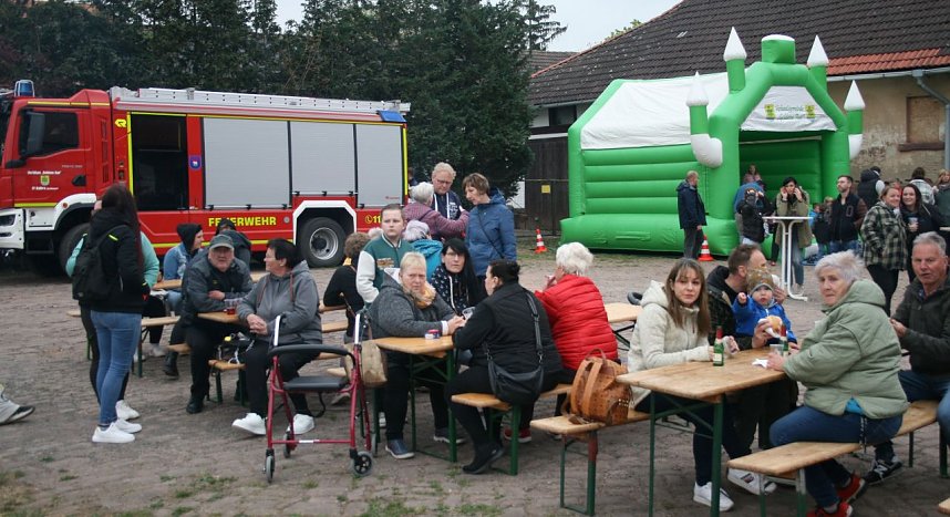 Osterfeuer in Kelbra