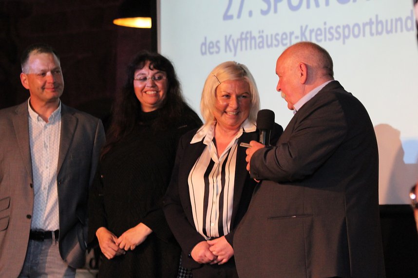 27. Kyffh&auml;user Sportgala im Burghof am Kyffh&auml;user