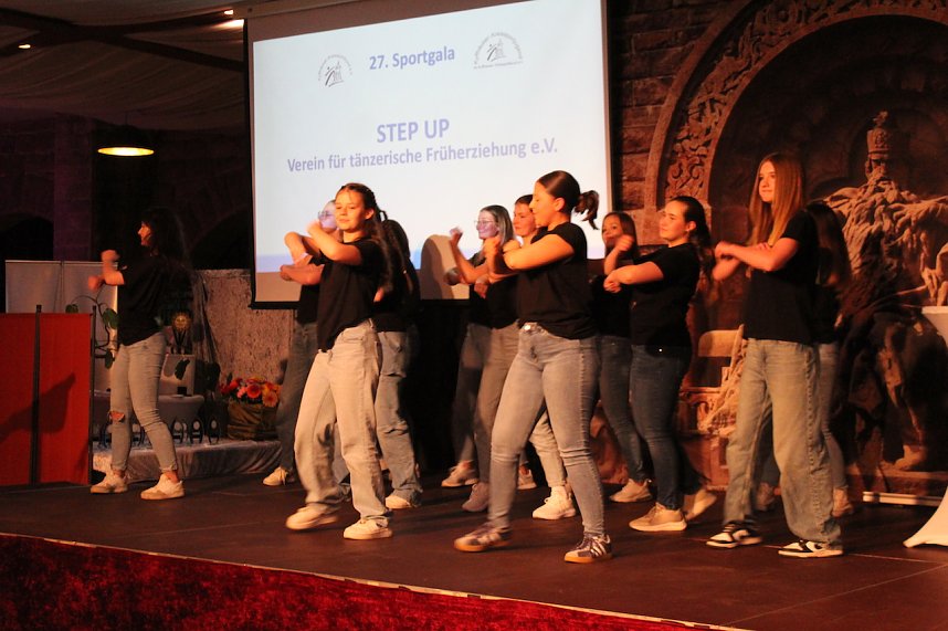 27. Kyffh&auml;user Sportgala im Burghof am Kyffh&auml;user