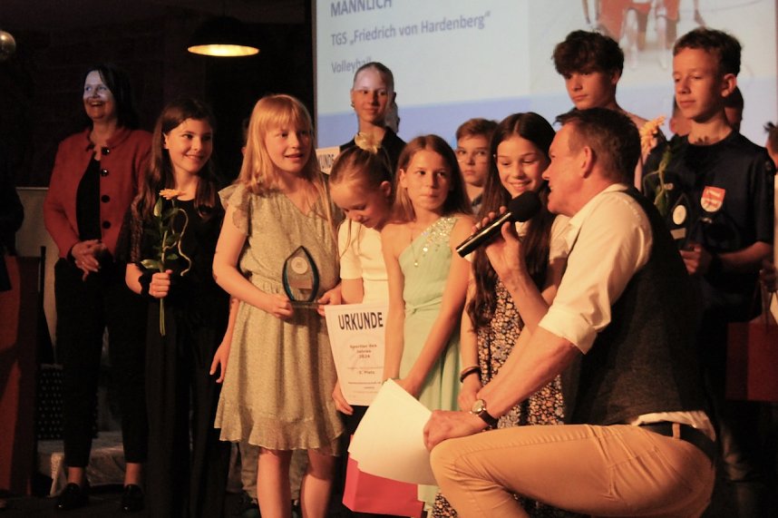 27. Kyffh&auml;user Sportgala im Burghof am Kyffh&auml;user