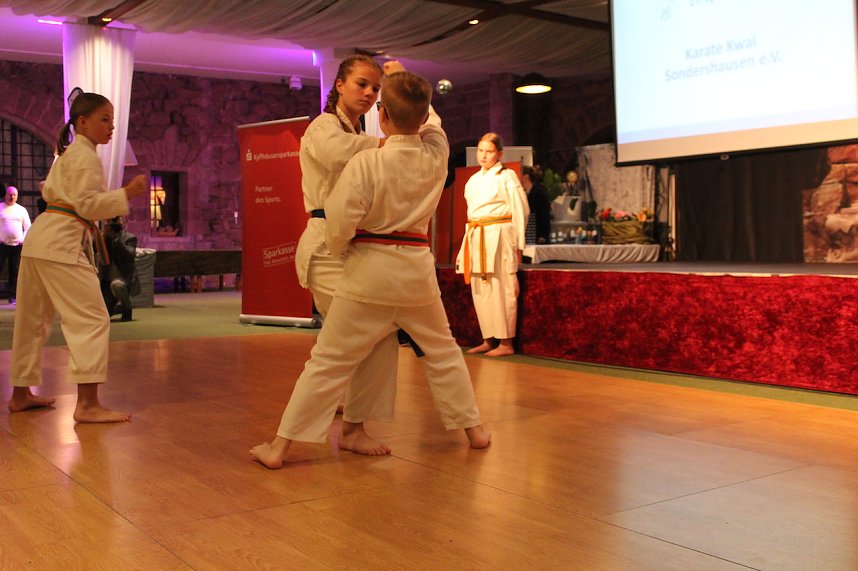 27. Kyffh&auml;user Sportgala im Burghof am Kyffh&auml;user