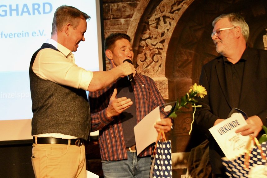 27. Kyffh&auml;user Sportgala im Burghof am Kyffh&auml;user