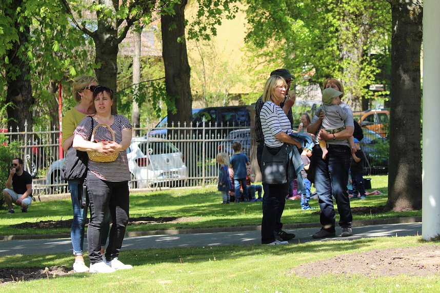 Impressionen Novalisritt 2025 am Schloss "Sophie von K&uuml;hn" in Gr&uuml;ningen