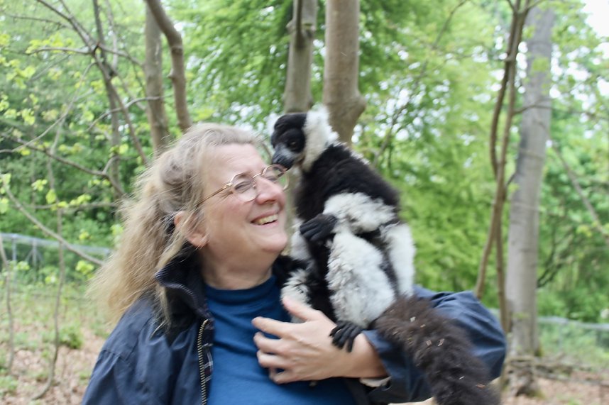 Unsere Redakteurin Eva Maria Wiegand hatte viel Spa&szlig; beim Fotografieren
