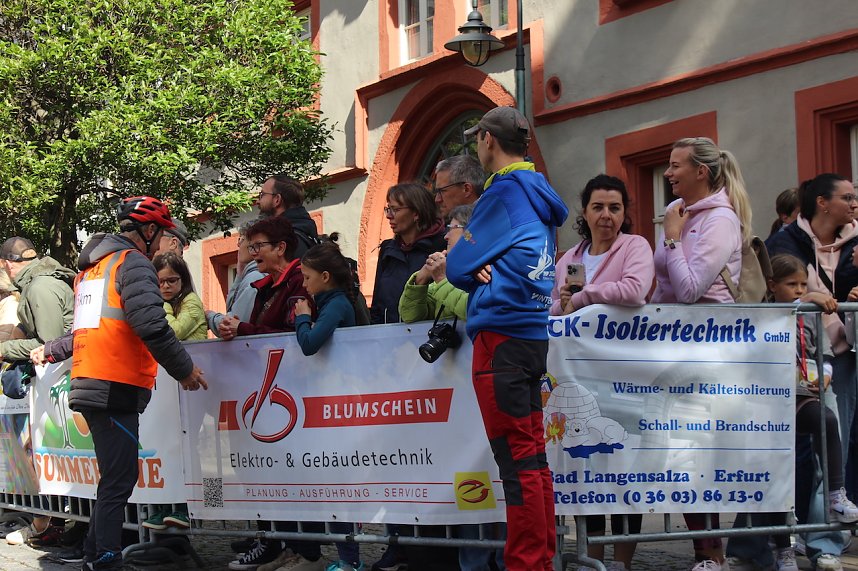 2. Lauf beim Drei T&uuml;rme Lauf in Bad Langensalza