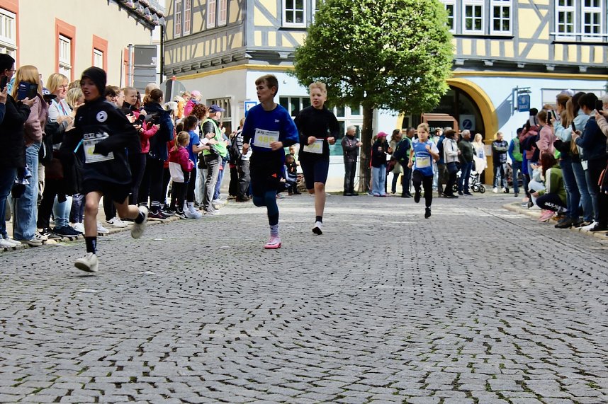 2. Lauf beim Drei T&uuml;rme Lauf in Bad Langensalza