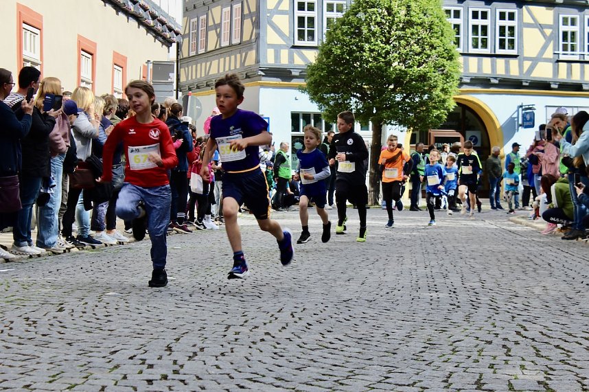 2. Lauf beim Drei T&uuml;rme Lauf in Bad Langensalza