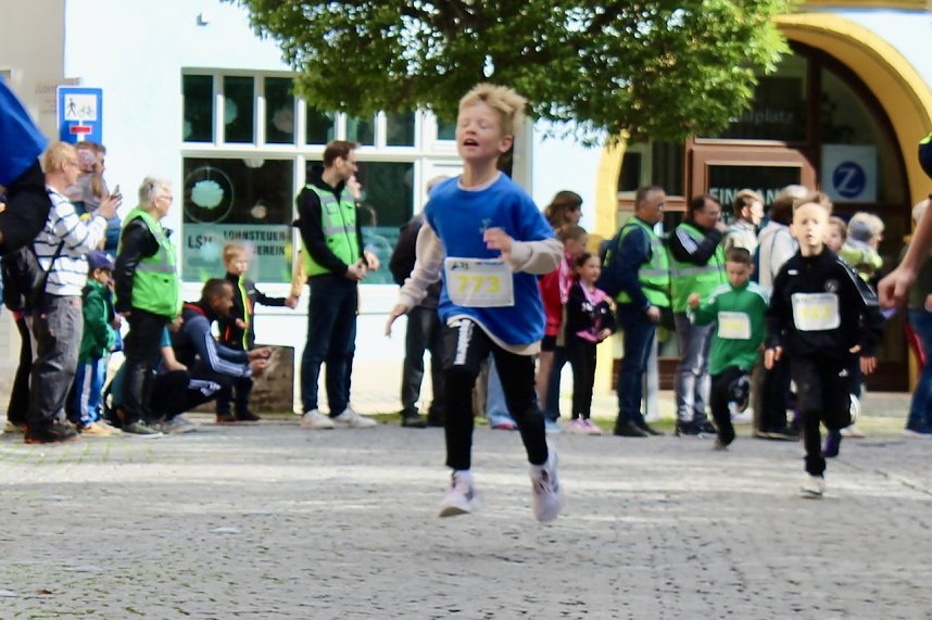2. Lauf beim Drei T&uuml;rme Lauf in Bad Langensalza