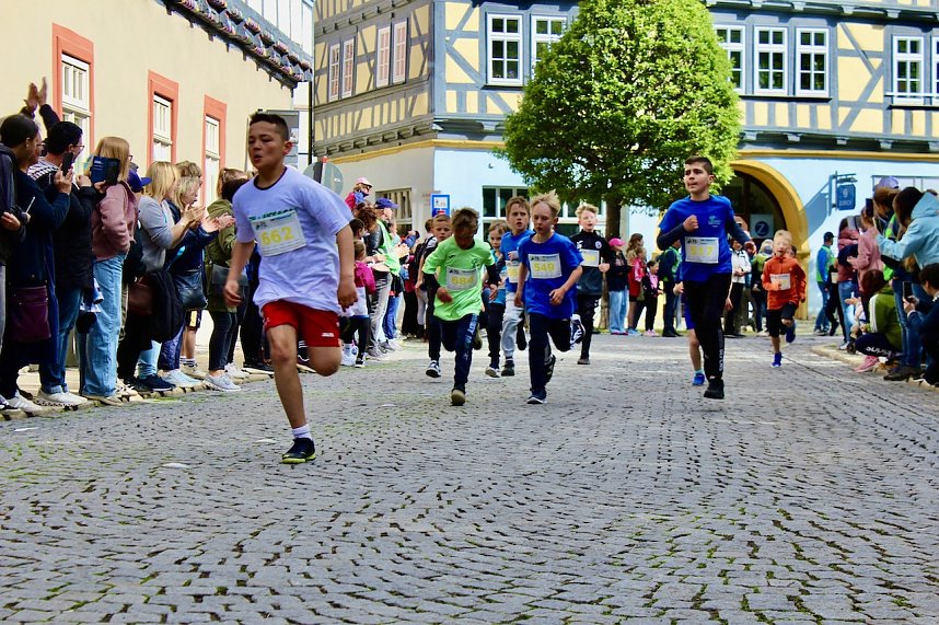 2. Lauf beim Drei T&uuml;rme Lauf in Bad Langensalza