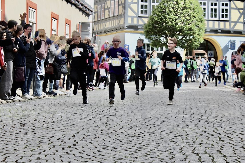 2. Lauf beim Drei T&uuml;rme Lauf in Bad Langensalza