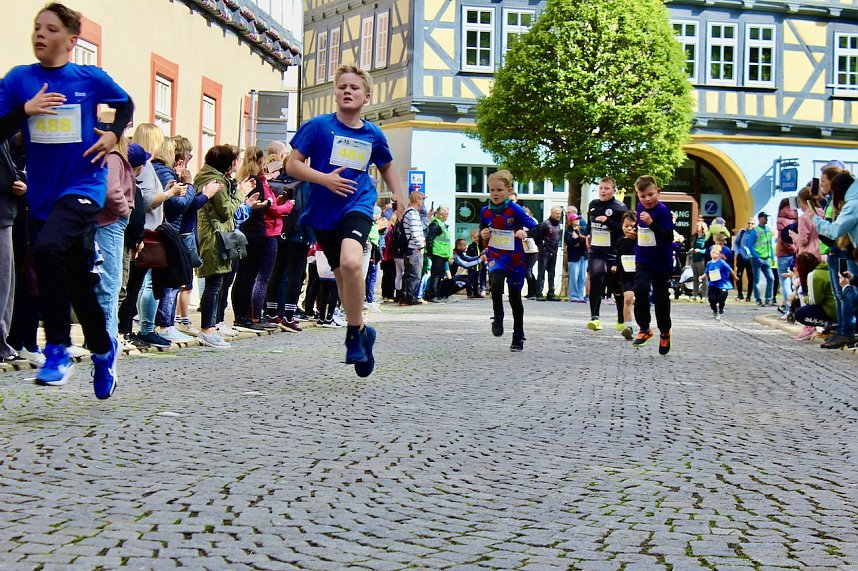 2. Lauf beim Drei T&uuml;rme Lauf in Bad Langensalza