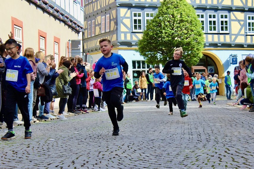 2. Lauf beim Drei T&uuml;rme Lauf in Bad Langensalza