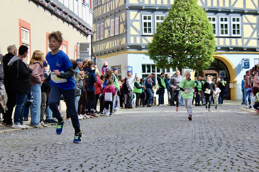 2. Lauf beim Drei T&uuml;rme Lauf in Bad Langensalza