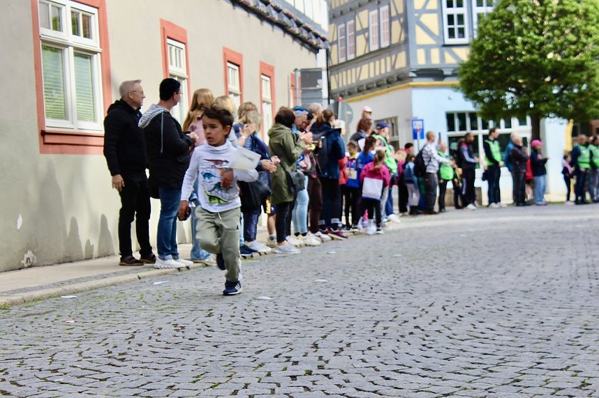 2. Lauf beim Drei T&uuml;rme Lauf in Bad Langensalza