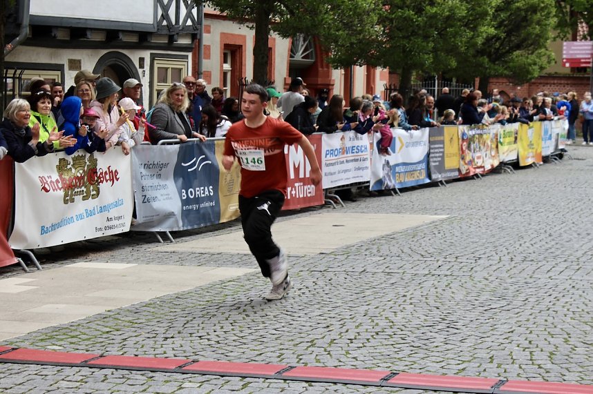 3. Lauf beim Drei T&uuml;rme Lauf in Bad Langensalza