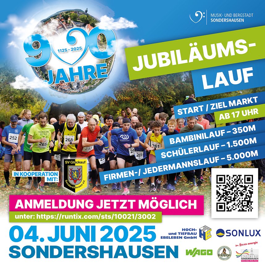Lauf zu 900 Jahre Sondershausen