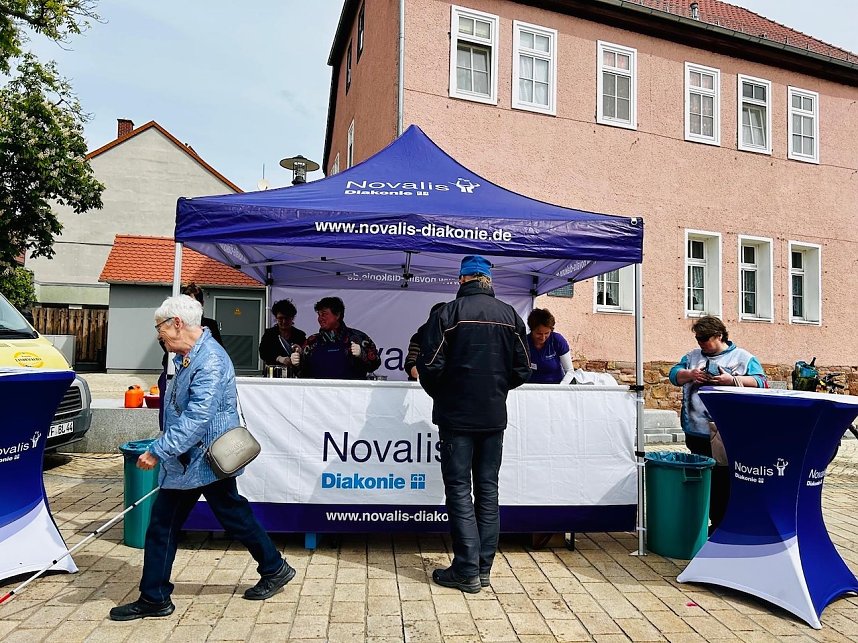 Aktion einmal essen macht zweimal satt in Sondershauswen