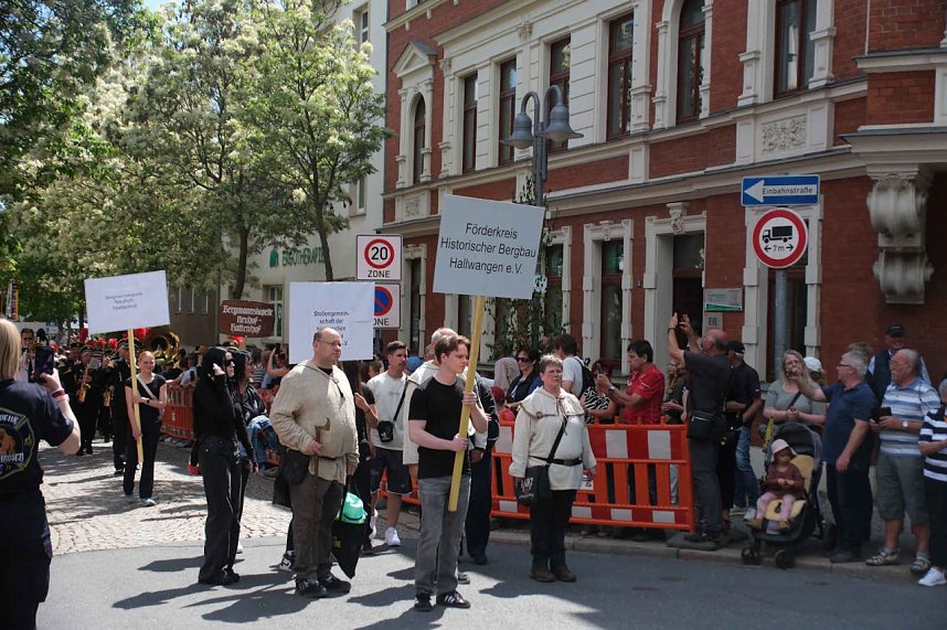 Internationale Bergparade in Sangerhausen 