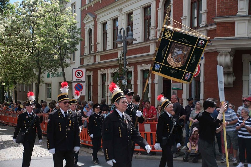 Internationale Bergparade in Sangerhausen 