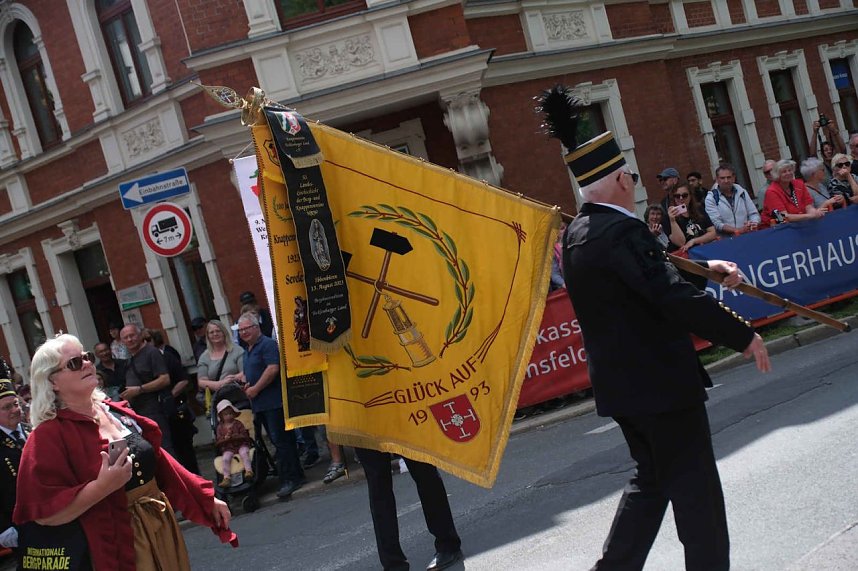 Internationale Bergparade in Sangerhausen 