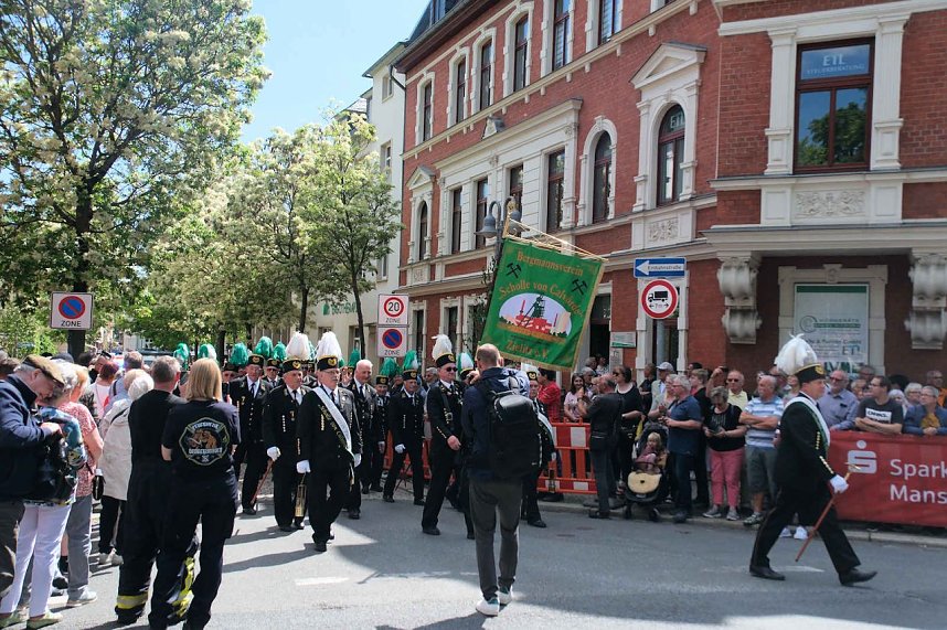 Internationale Bergparade in Sangerhausen 