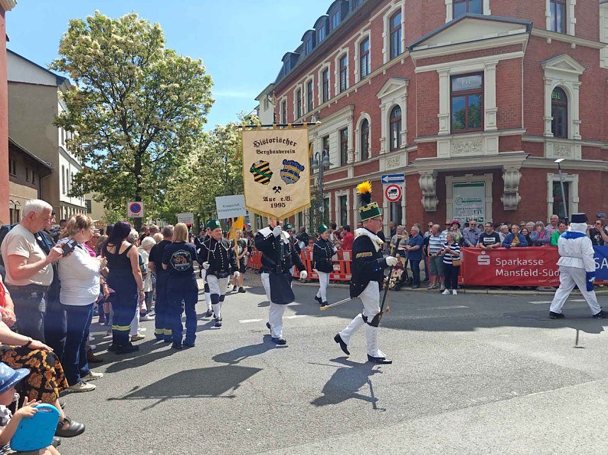 Internationale Bergparade in Sangerhausen 