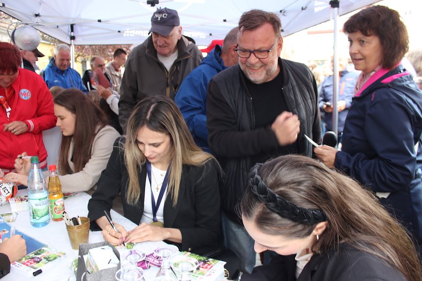 Empfang der Europacup-Siegerinnen in Bad Langensalza