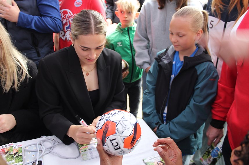 Empfang der Europacup-Siegerinnen in Bad Langensalza